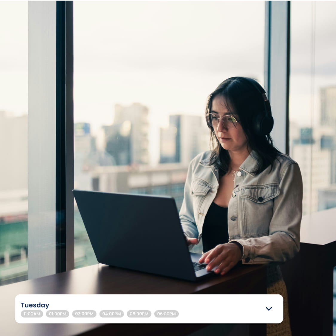 Encrypted in-app messaging interface