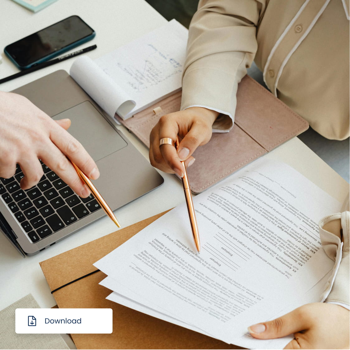 Encrypted in-app messaging interface