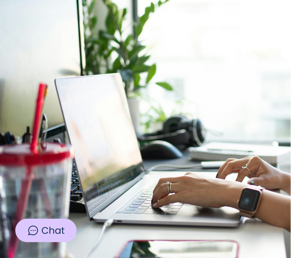 Encrypted in-app messaging interface