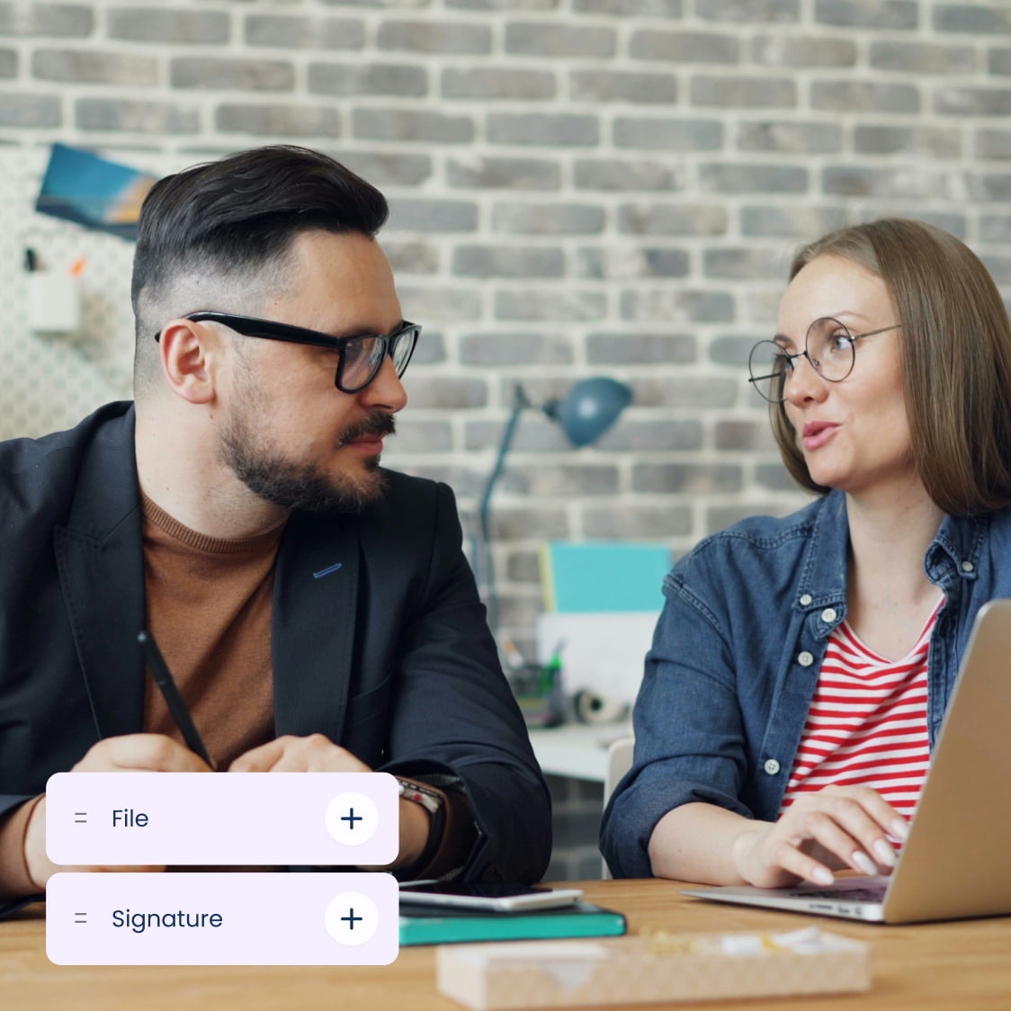 Encrypted in-app messaging interface
