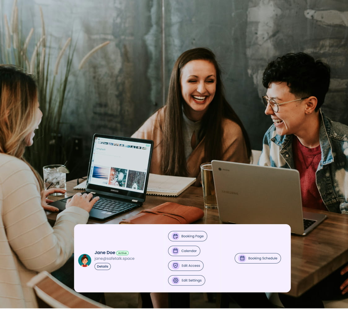 Encrypted in-app messaging interface