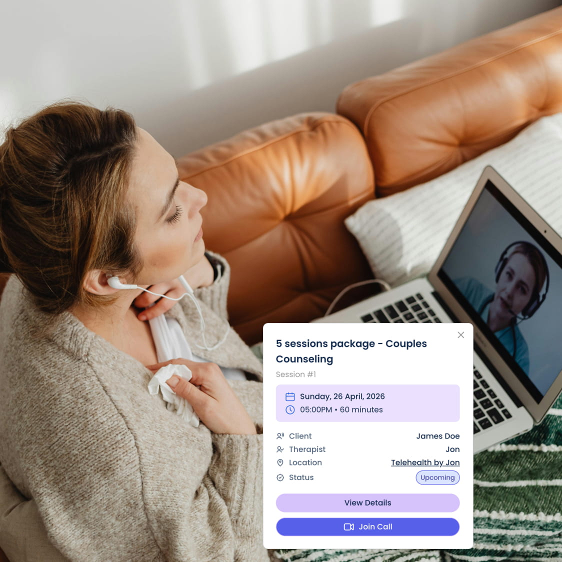 Waiting room approval screen