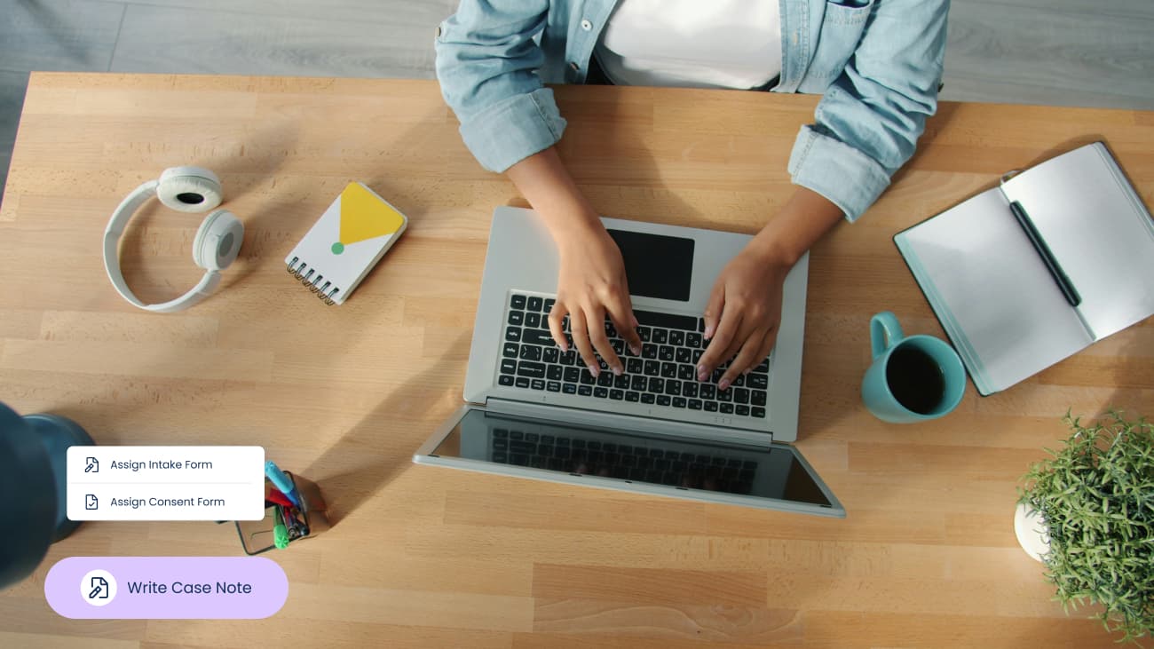 Encrypted in-app messaging interface