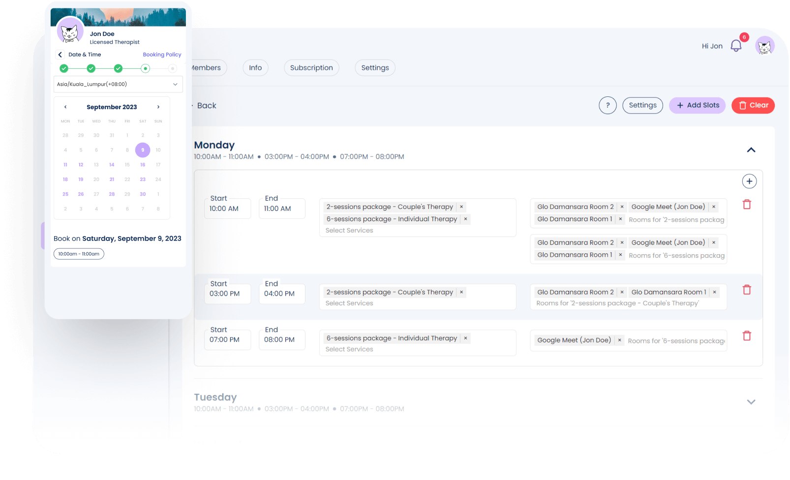 Best Appointment Scheduling Systems for Therapist & Counsellors (free ...