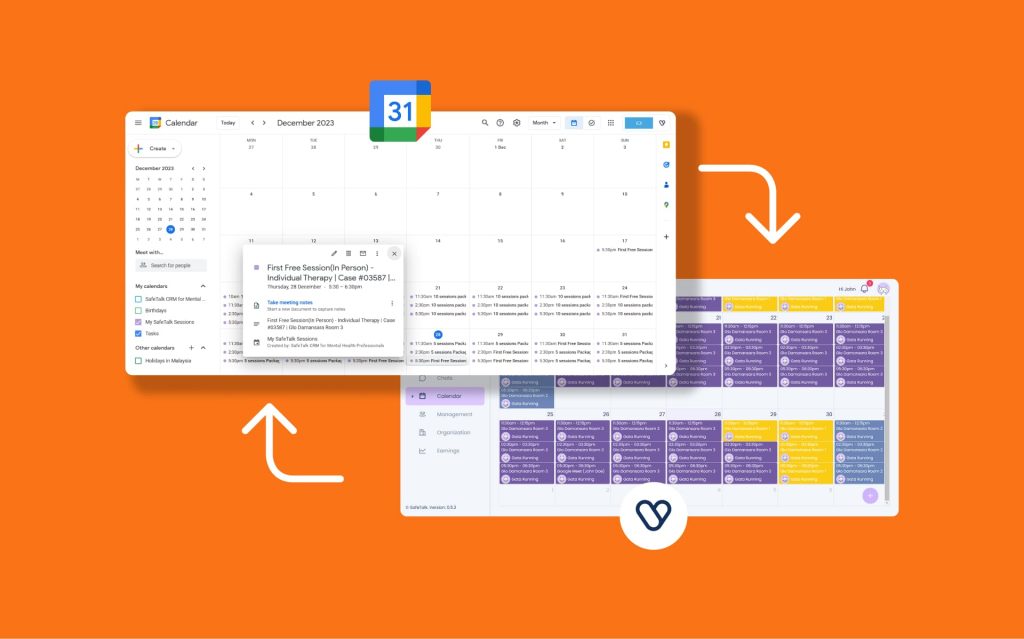 Sync SafeTalk calendar with your Google calendar – A Quick Guide!